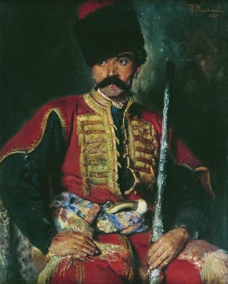 Запорожский_козак._1884